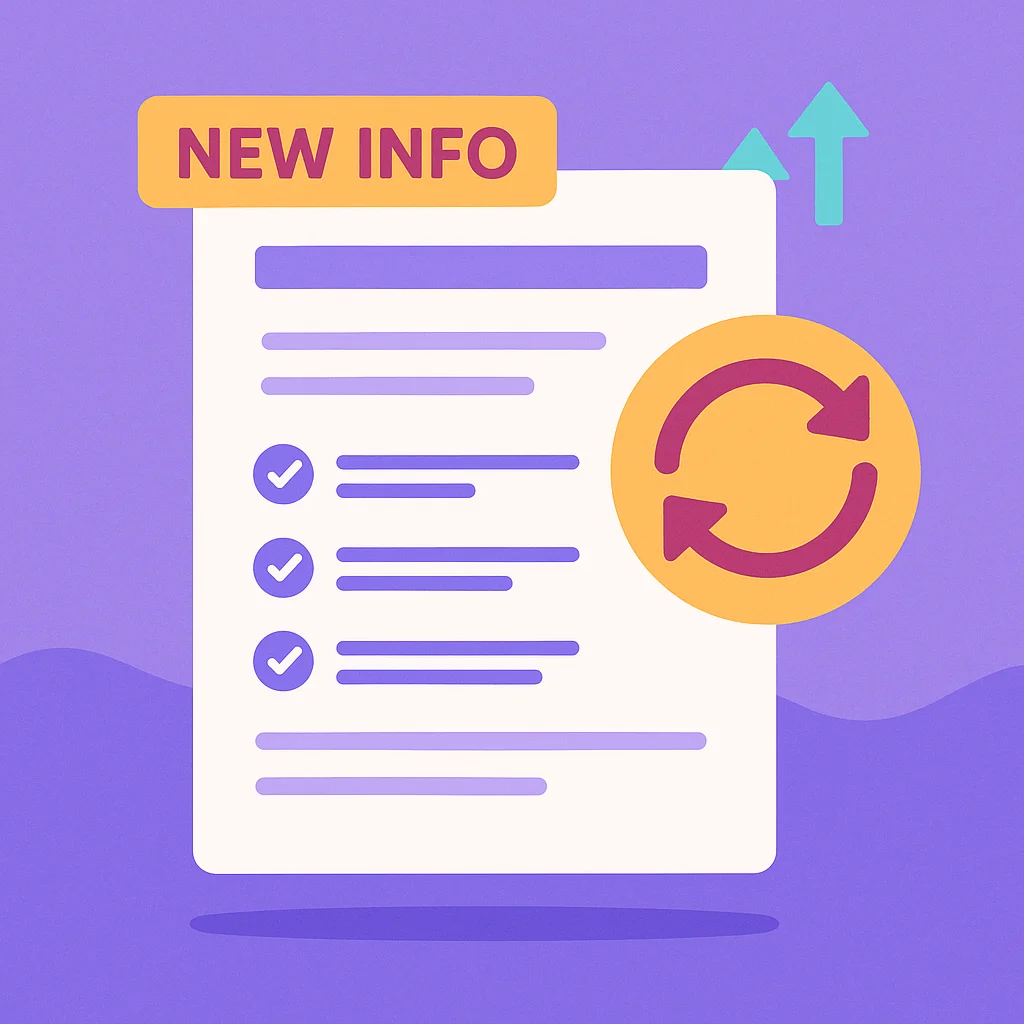 Updating SOPs and business process documentation regularly
