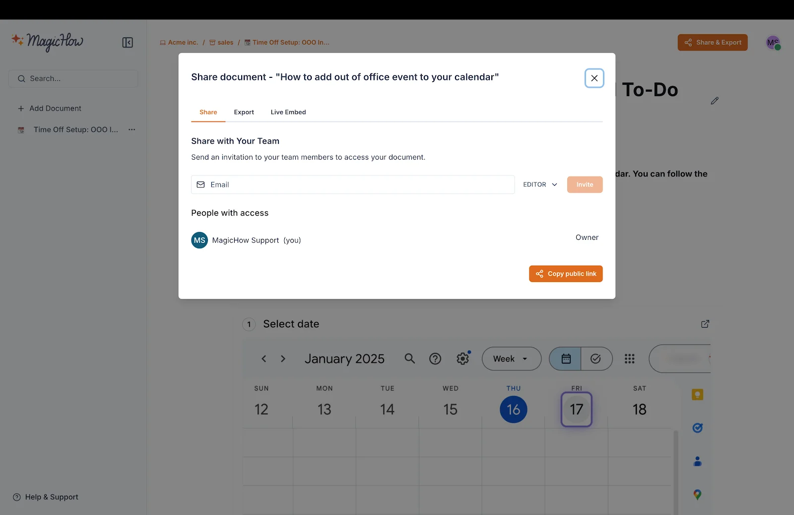 MagicHow knowledge management solutions for sharing