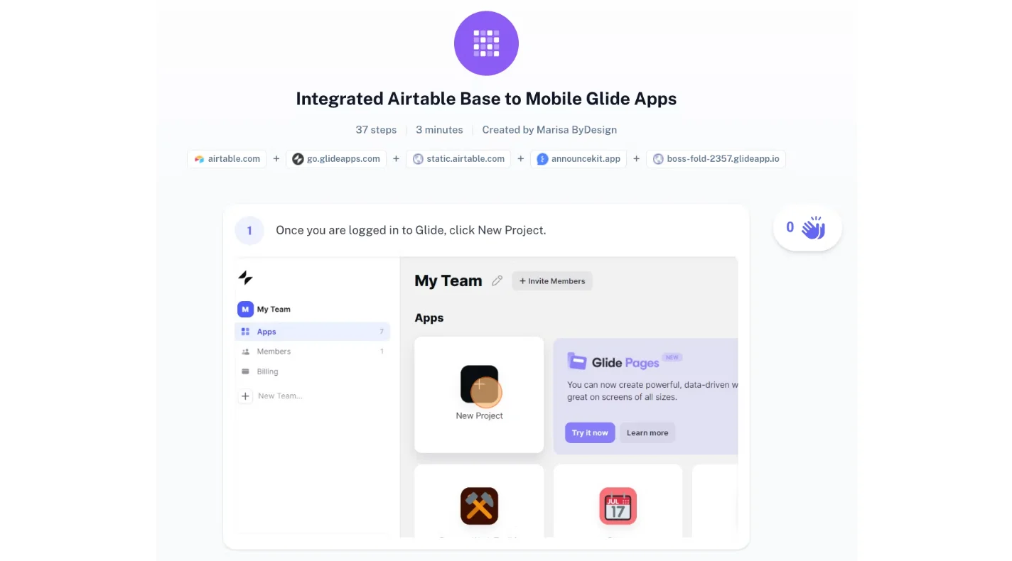 Overview document in Scribe