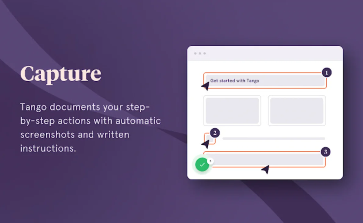 Tango capture process