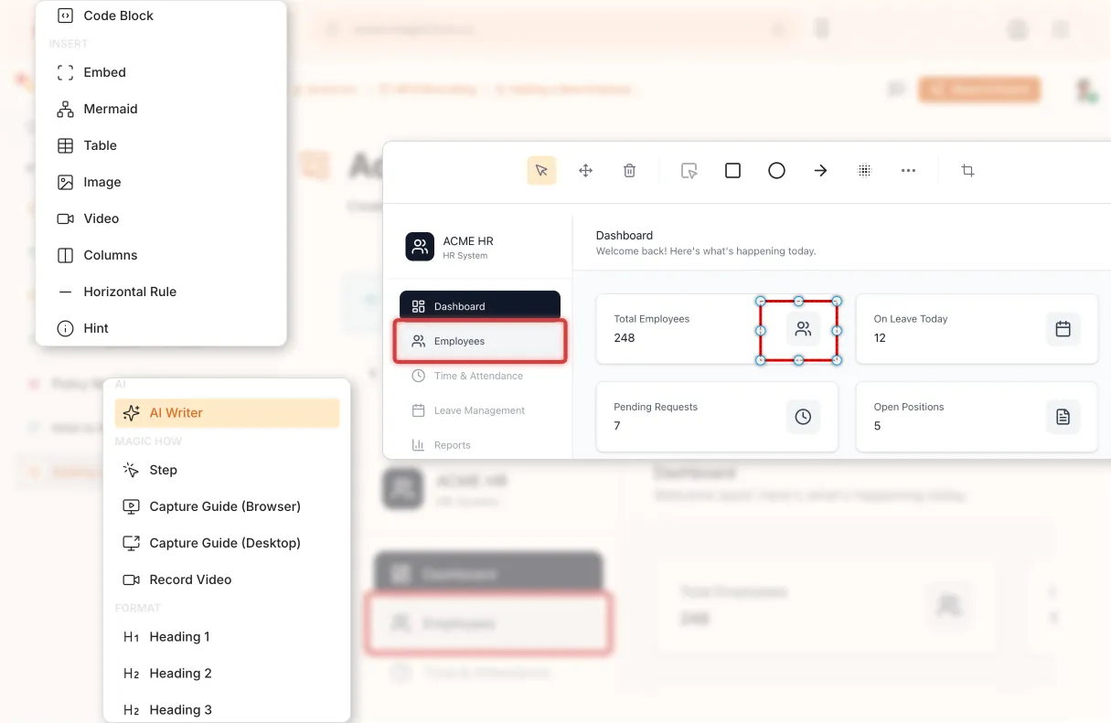 Step 4: Editing and customizing your SOP